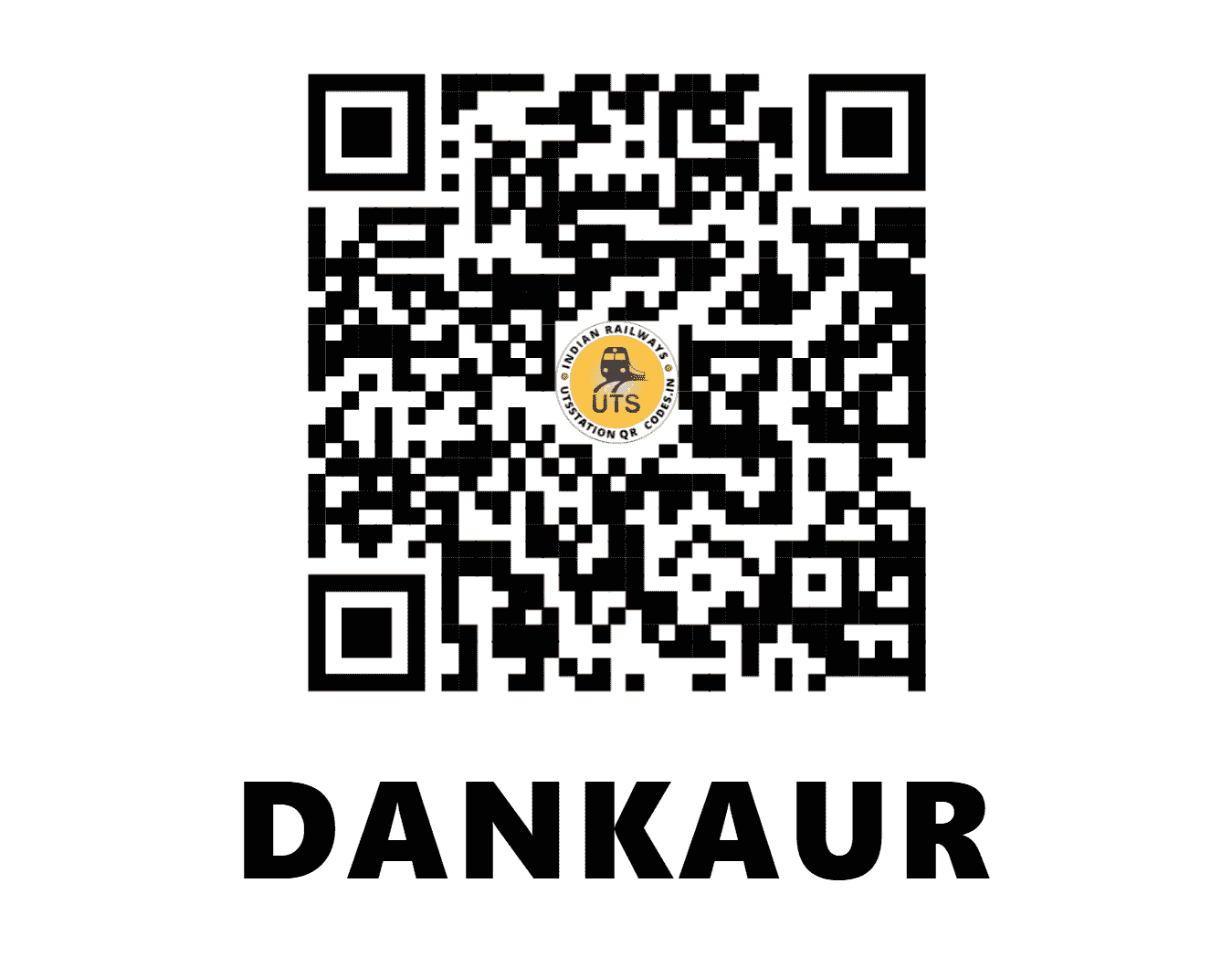 UTS QR Code for DANKAUR - DKDE (NC - UTTAR PRADESH)